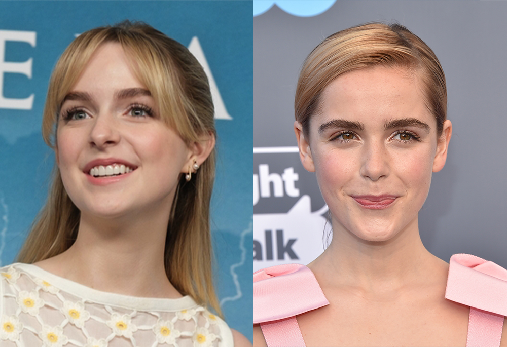 Mckenna Grace And Kiernan Shipka