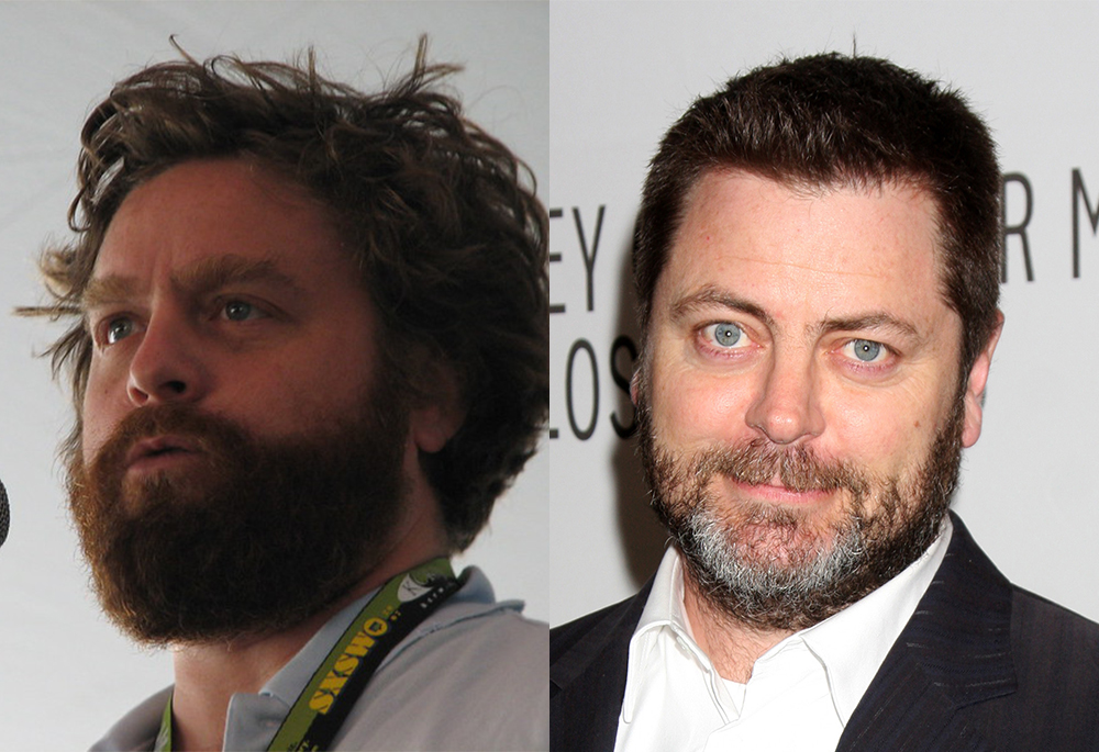 Zach Galifianakis And Nick Offerman