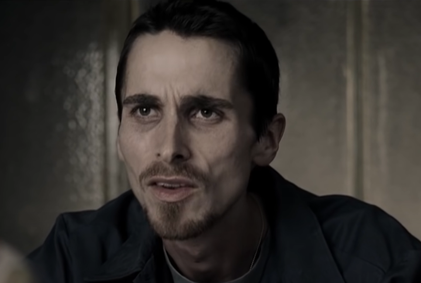 Screenshot of Christian Bale as Trevor Reznik - from The Machinist (2004)