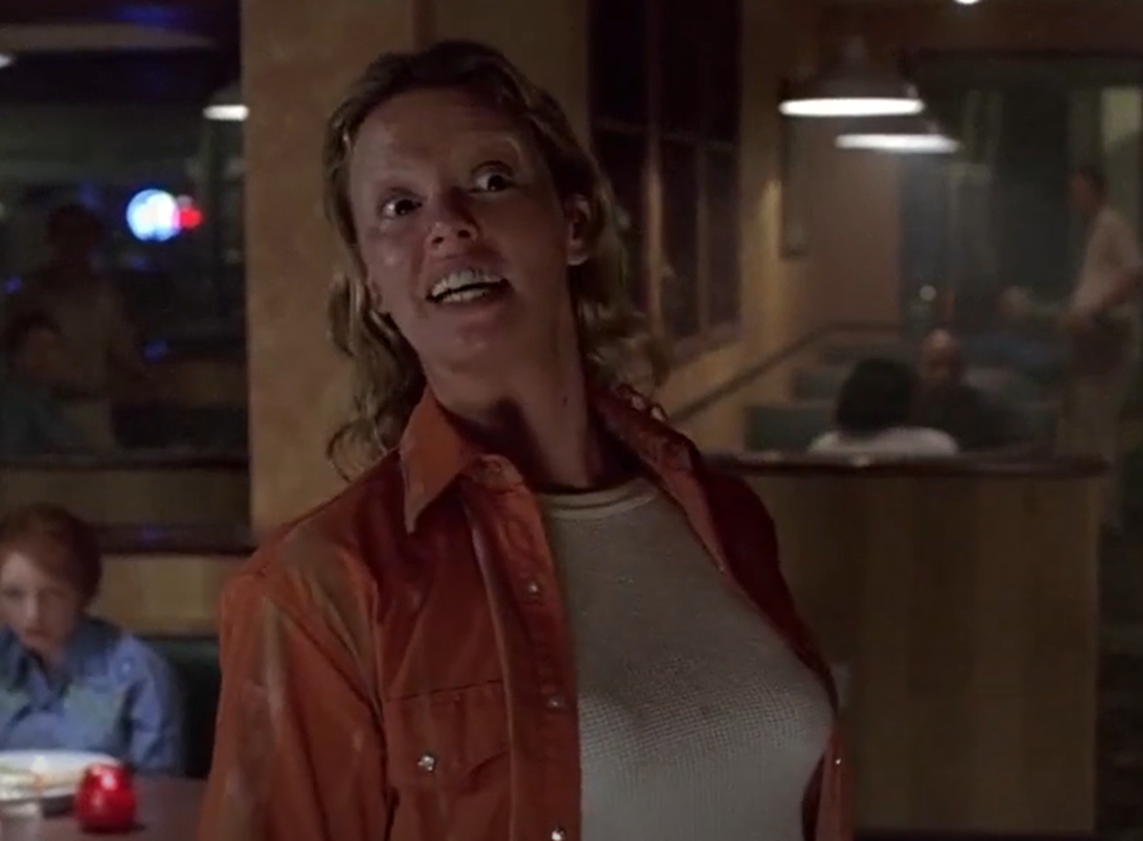 Screenshot of Charlize Theron as Aileen - from Monster (2003)