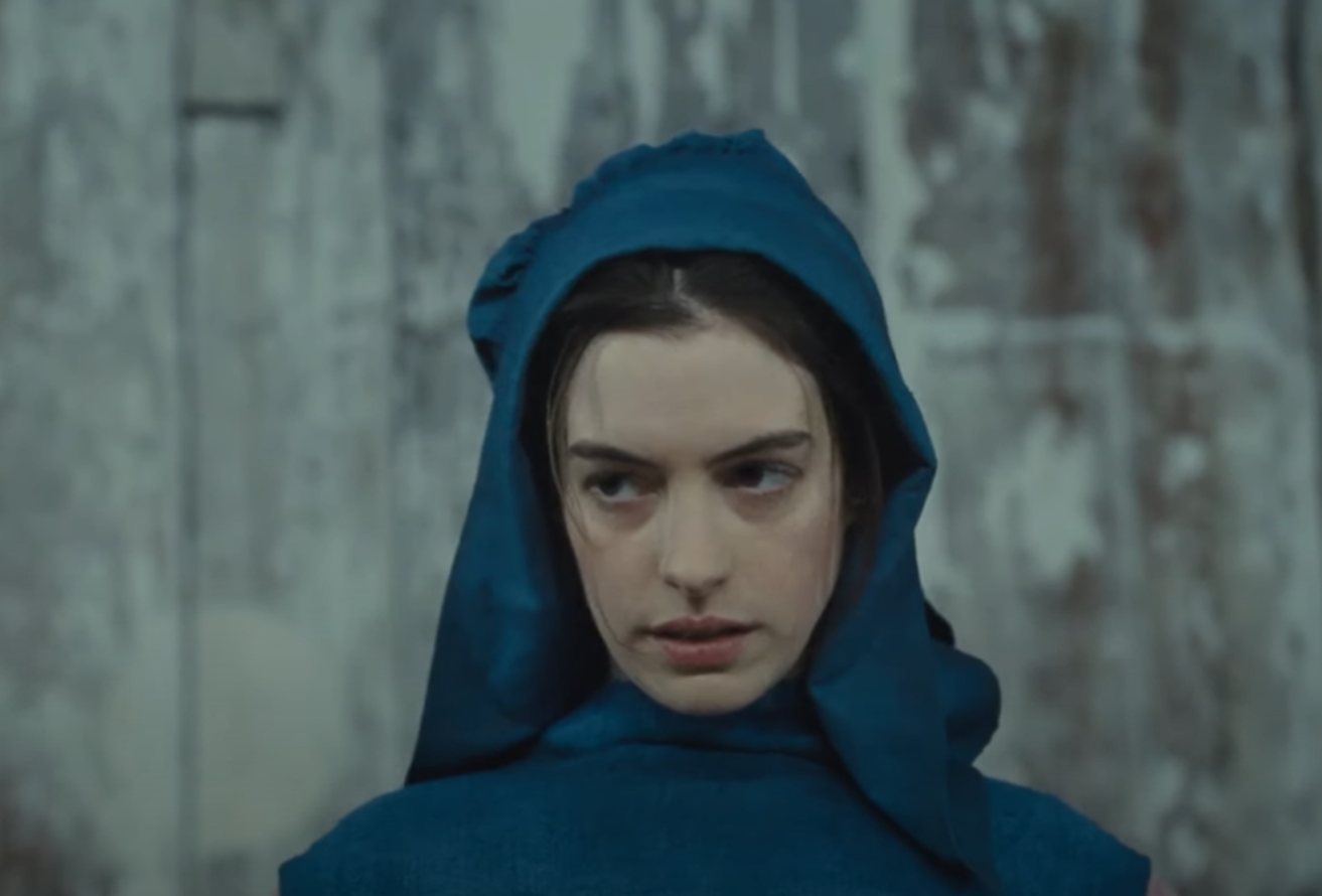 Screenshot of Anne Hathaway as Fantine - from Les Misérables (2012)