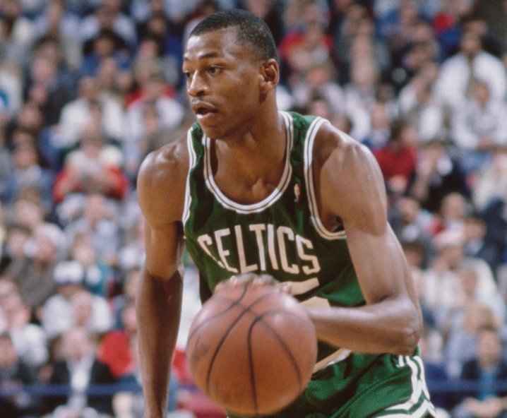 Reggie Lewis #35, Small Forward for the Boston Celtics (1965 - 1993)