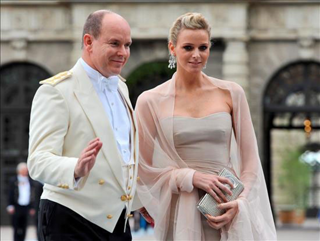 Prince Alberto de Monaco and Charlene Wittstock - 2010