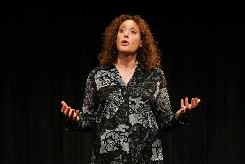 Judy Gold stars in her hit Off Broadway one-woman show