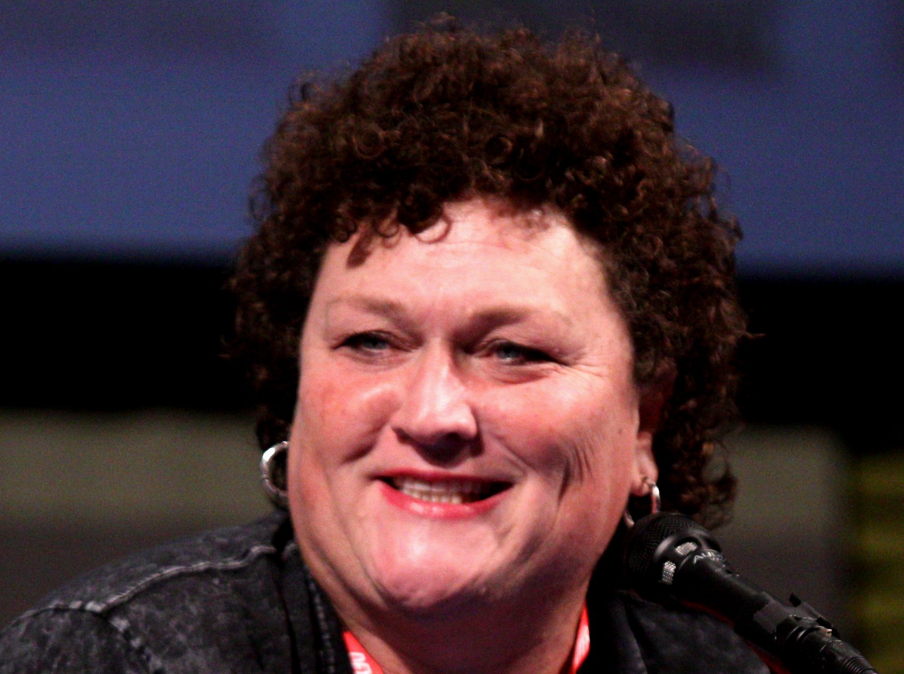 Dot Jones at the 2011 Comic Con in San Diego