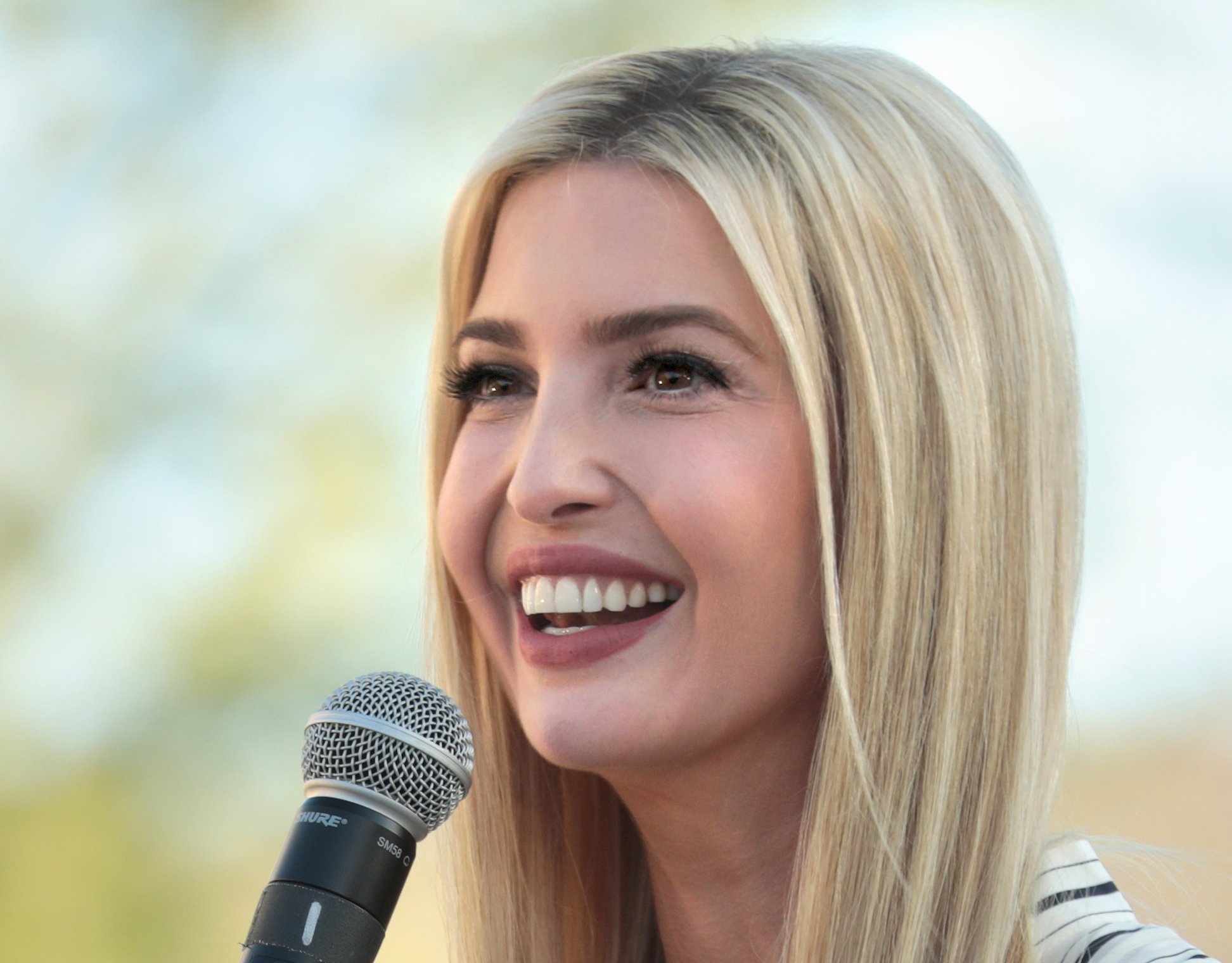 Ivanka Trump speaking at an event in Paradise Valley, Arizona