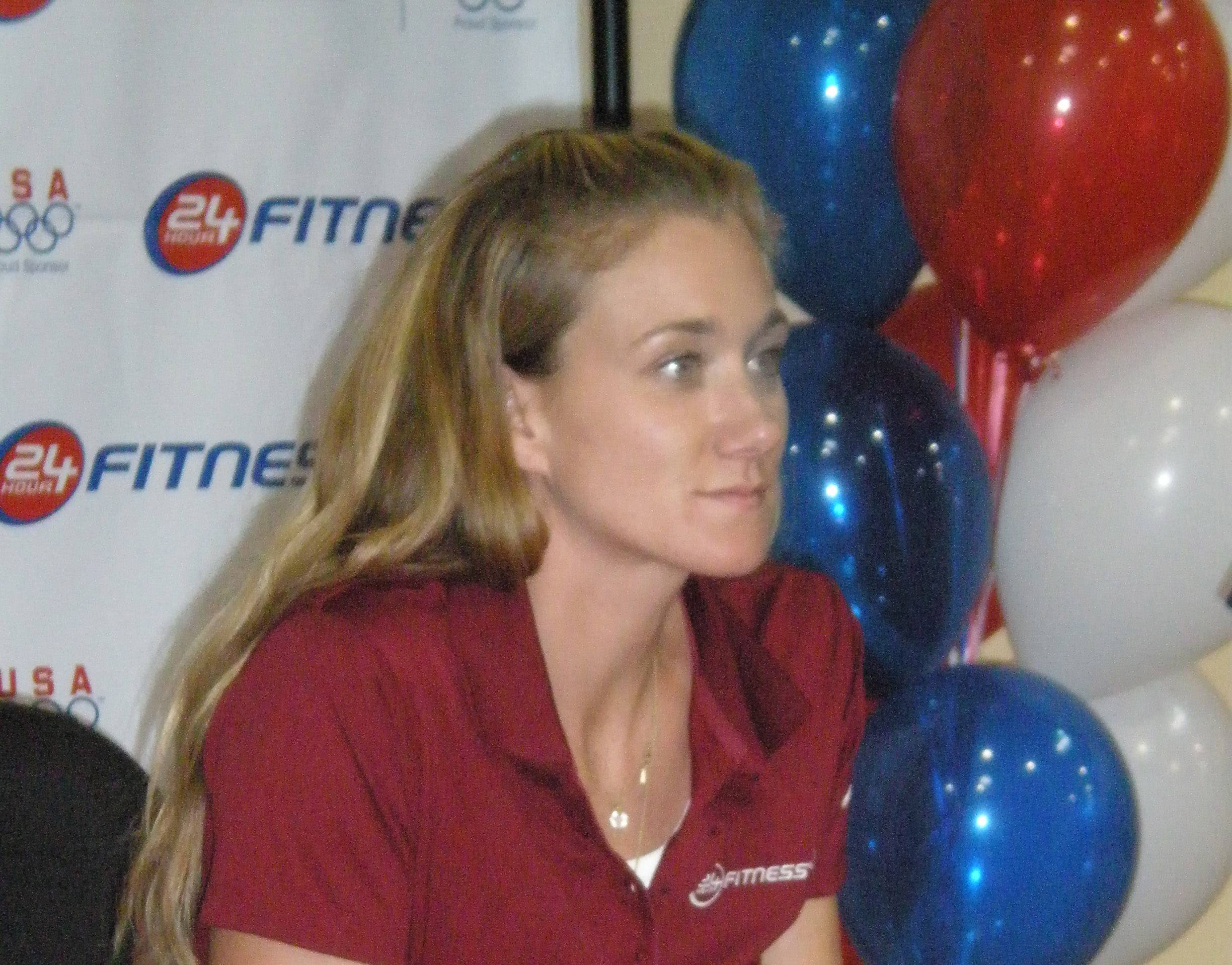 Kerri Walsh At 24 Hour Fitness