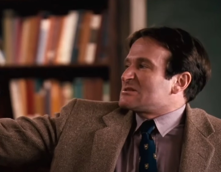 Screenshot from the movie Dead Poets Society (1989)
