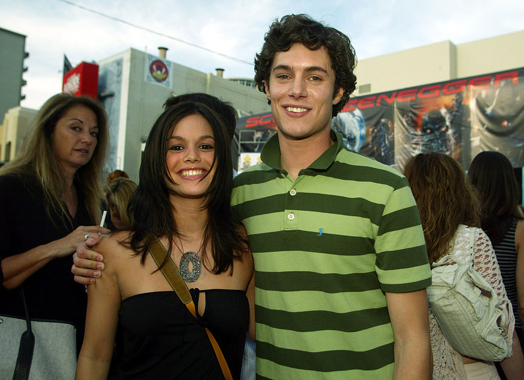 Rachel Bilson with co-star Adam Brody