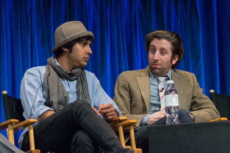 Kunal Nayyar and Simon Helberg