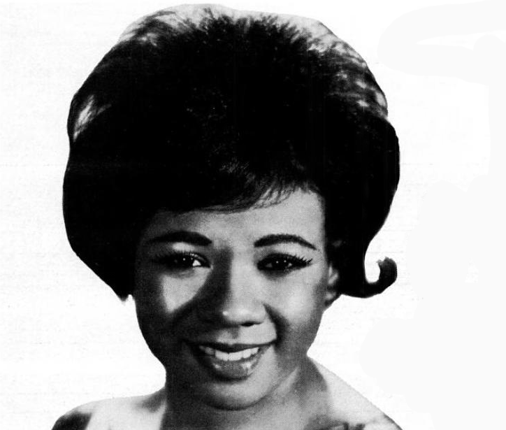 Grayscale Portrait Photo of the singer Barbara Lewis