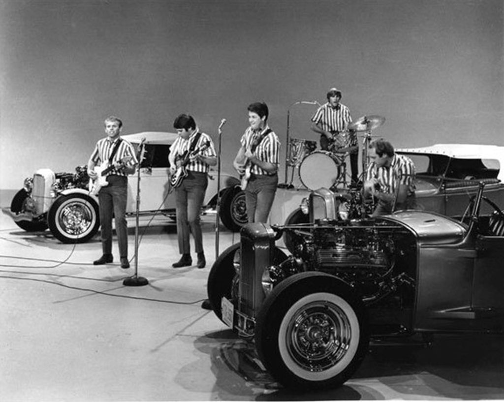 The Beach Boys on The Ed Sullivan Show performing 'I Get Around'