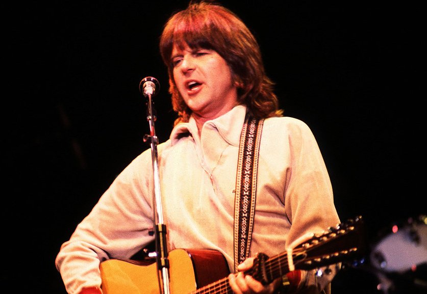 Portrait Photo of Eagles Member Randy Meisner performing on stage