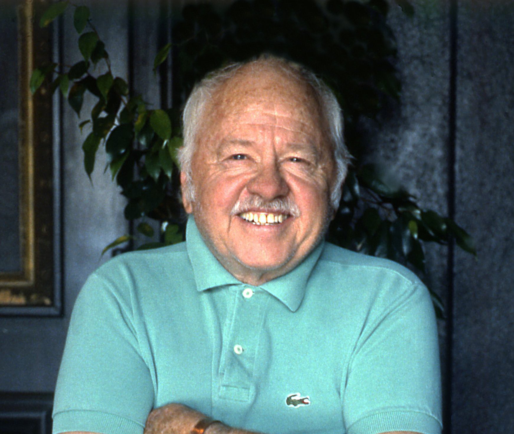 Portrait Photo of Mickey Rooney in Los Angeles.
