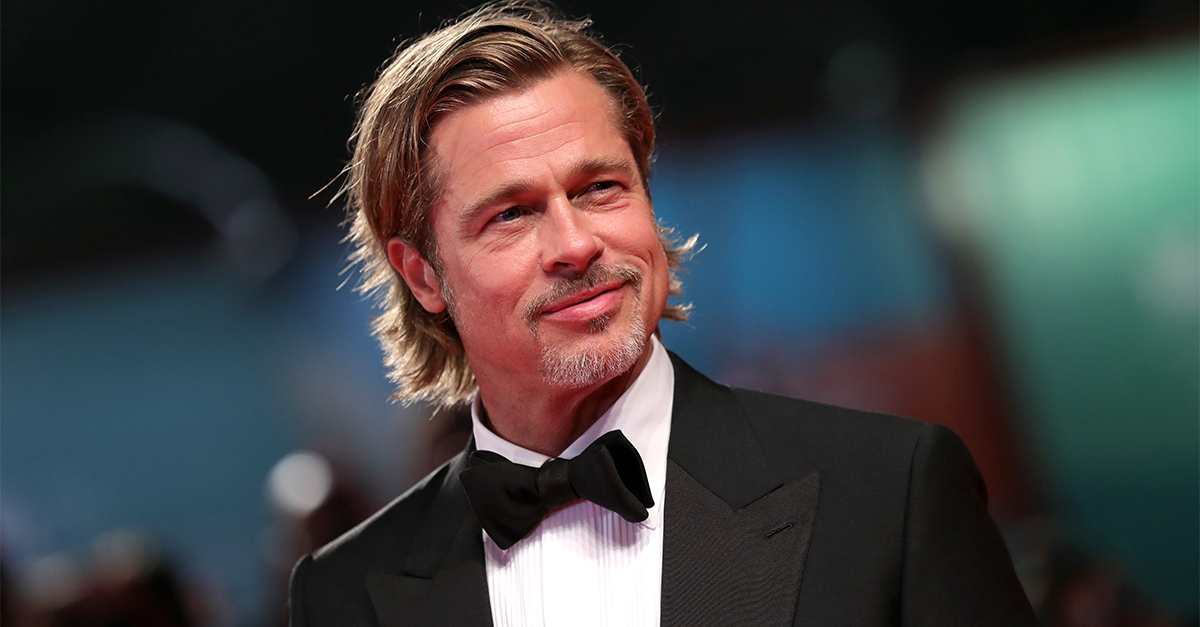 Brad Pitt walks the red carpet ahead of the 