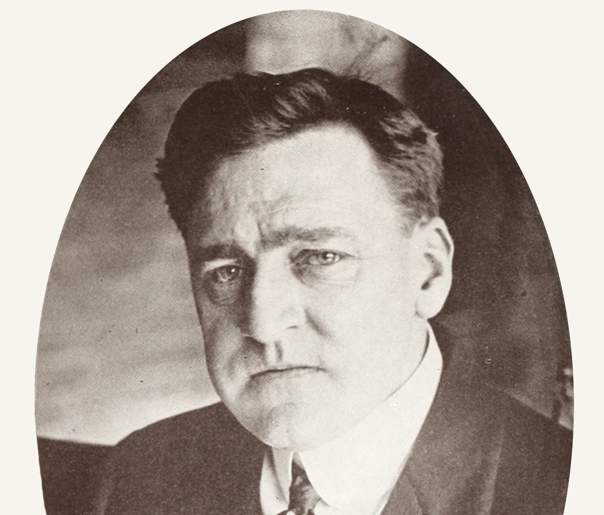 Grayscale Portrait Photo of William Andrews Clark, Jr