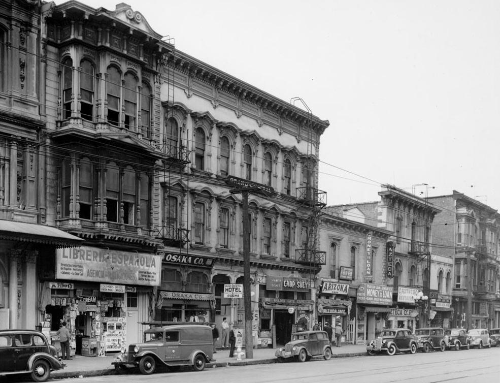 East Side Of Main Street South Of Arcadia, Los Angeles. 1930S