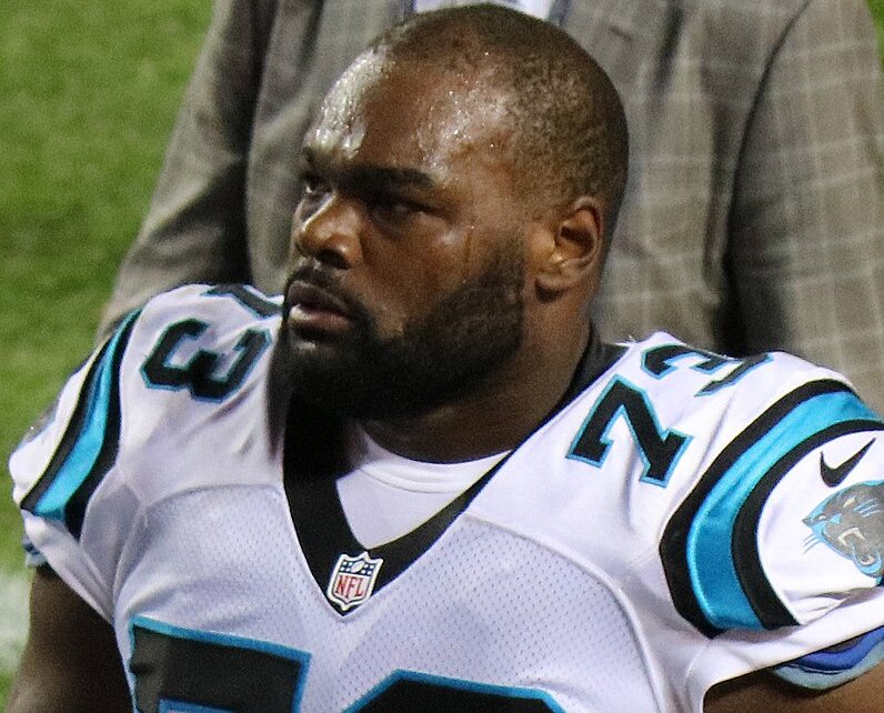 Portrait Photo of Michael Oher, a player in the National Football League