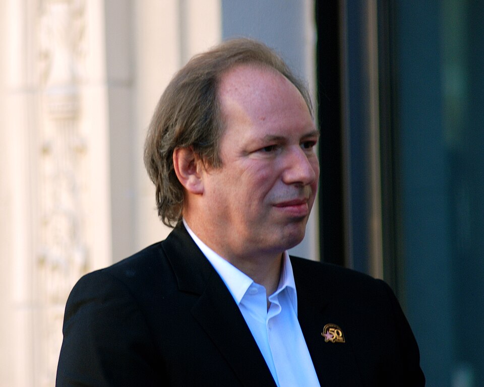 Hans Zimmer at the Hollywood Walk of Fame ceremony in 2010