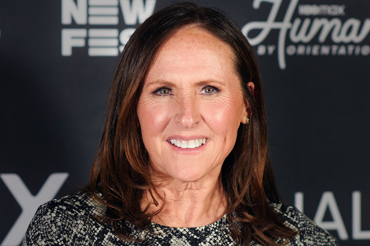 Molly Shannon at a press event for The Other Two, May 2023