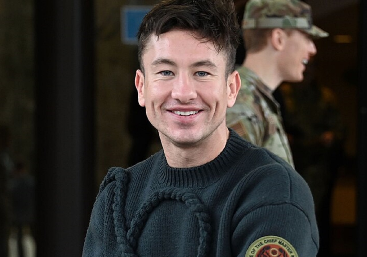 Actor Barry Keoghan poses for a photo after a“Masters of the Air” reception