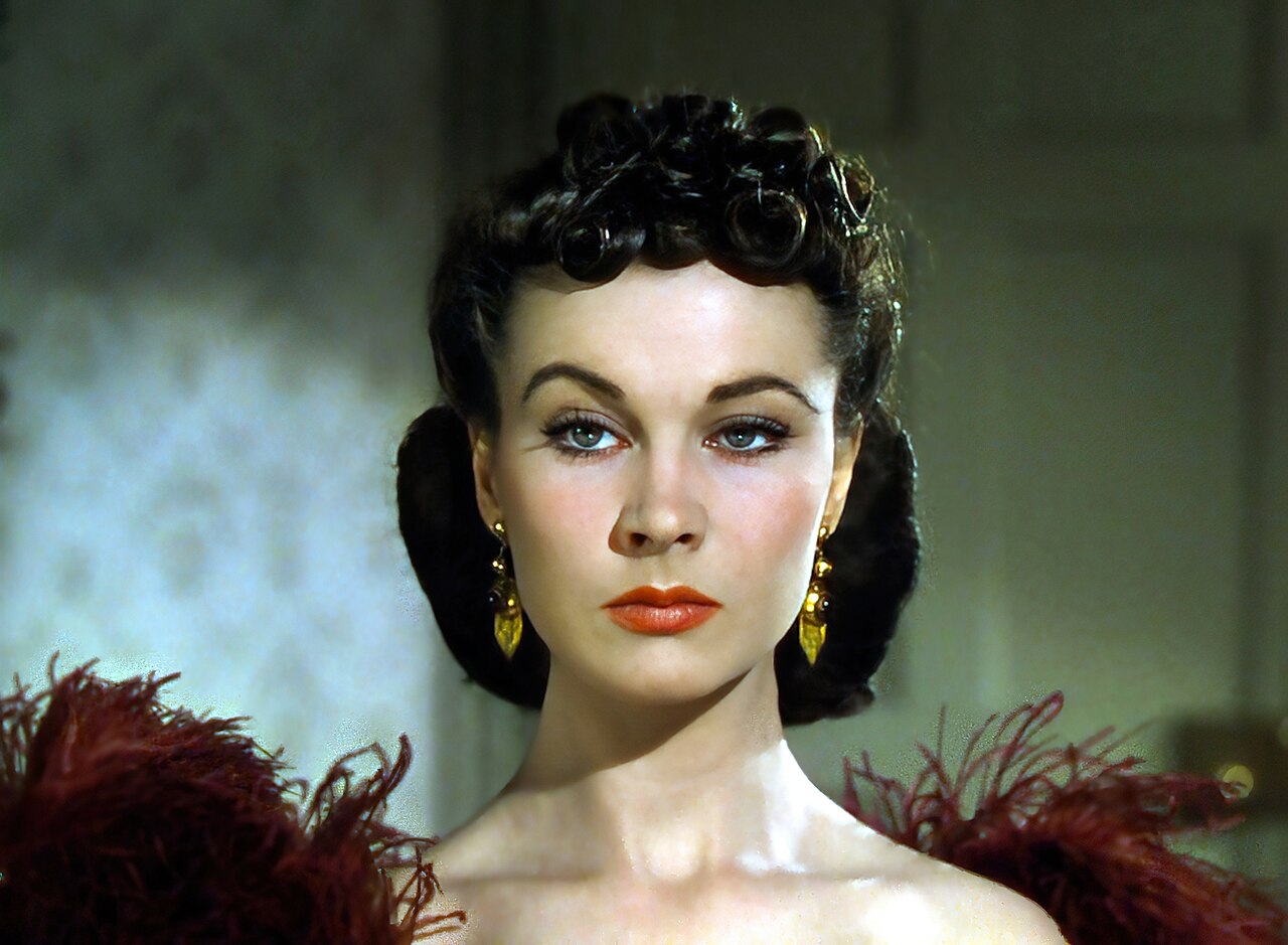 Vivien Leigh in Gone Wind Restored