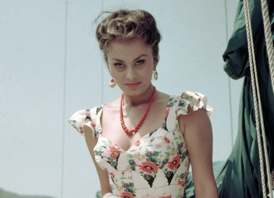 Sophia Loren as 21 years old - 1955