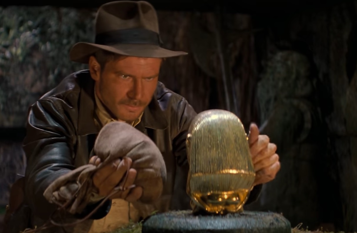Screenshot from the movie Raiders of the Lost Ark (1981)