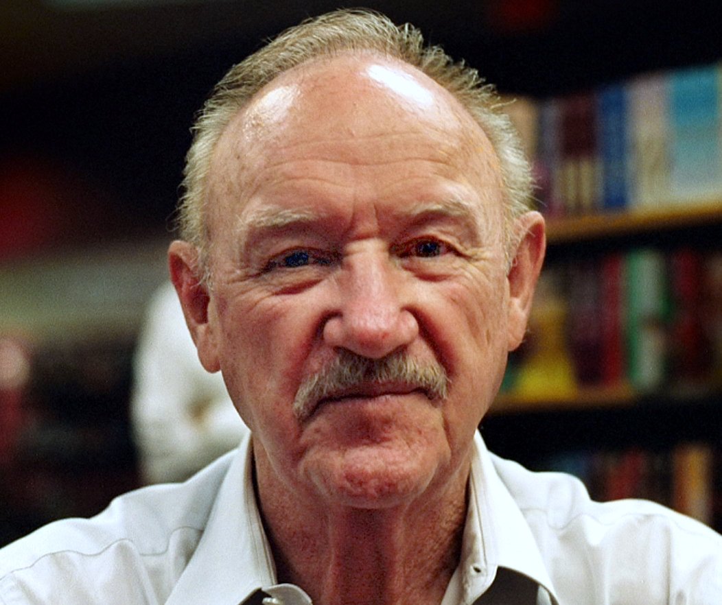 Portrait Photo of the Actor Gene Hackman at a book signing