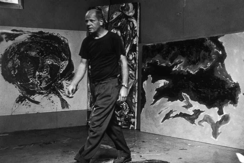 American artist and author Jackson Pollock