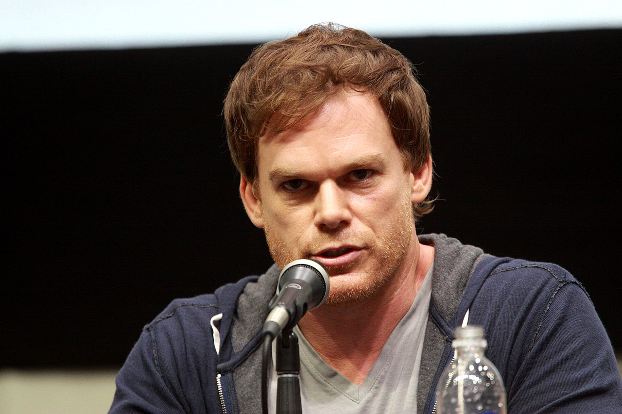 Michael C. Hall speaking at the 2013 San Diego Comic Con International
