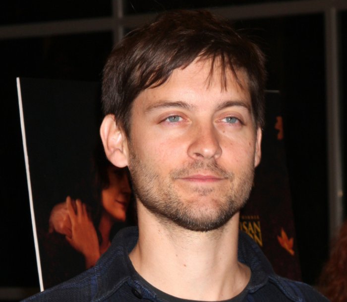Tobey Maguire at the premiere of 