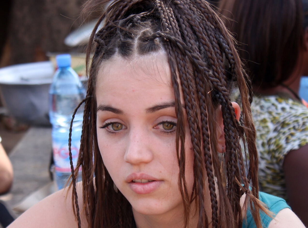 Ana de Armas looking sad  - 2010