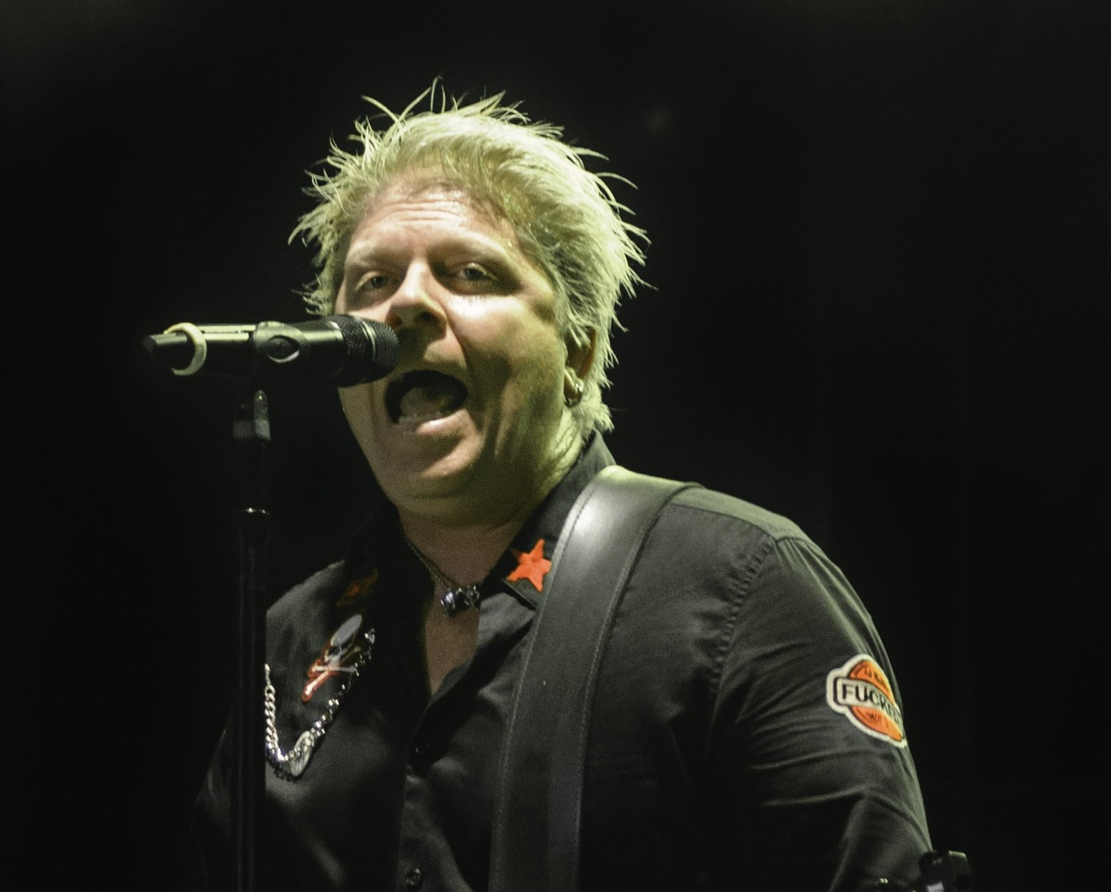 Dexter Holland performing at Rock Allegiance 2016