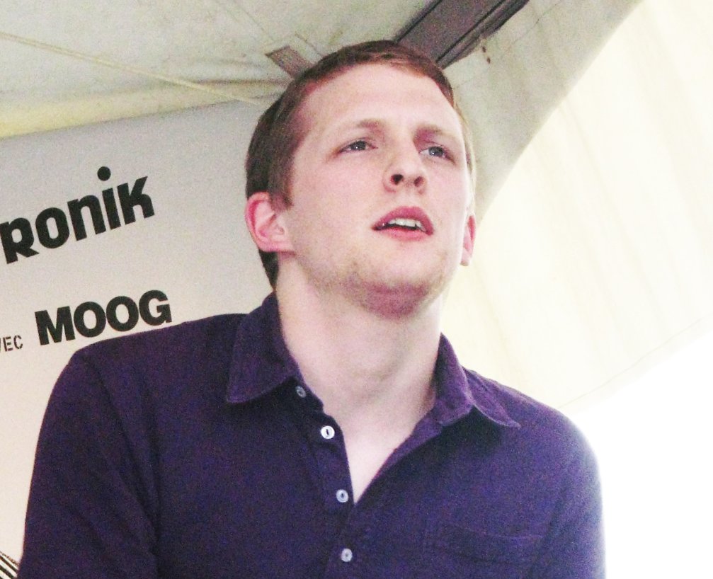 Portrait Photo of Shepherd aka Floating Points performing in Montreal