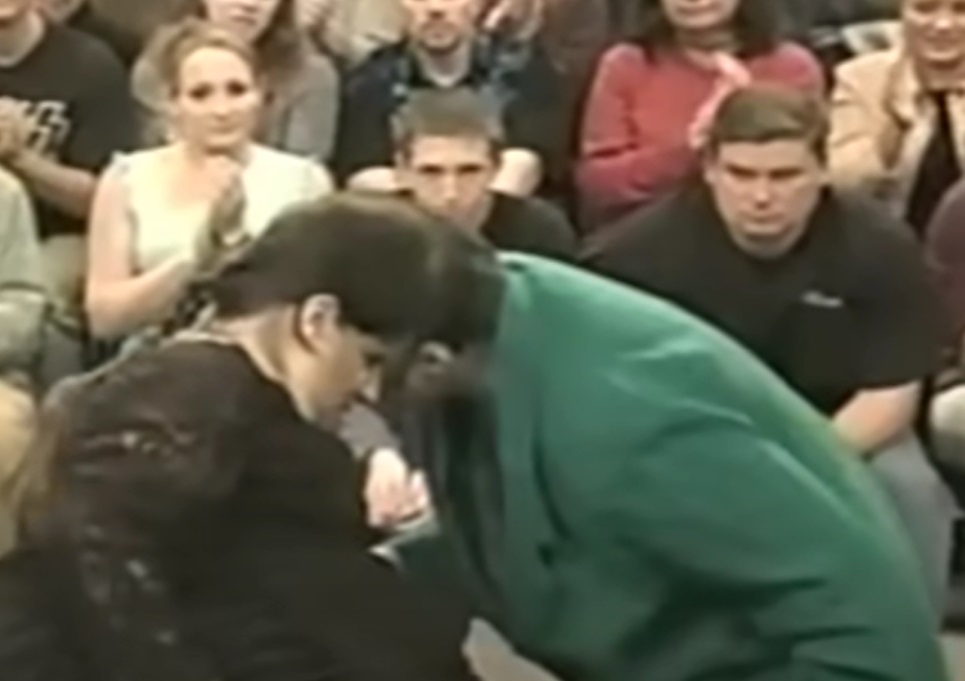 Screenshot from the American talk show The Jerry Springer Show (1991-2018)