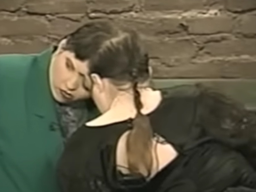 Screenshot from the American talk show The Jerry Springer Show (1991-2018)