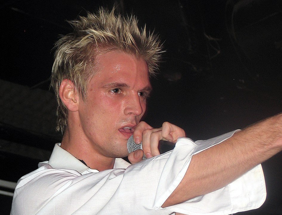 Aaron Carter's return to the stage on July 30, 2010 in Farmingdale, Long Island, NY