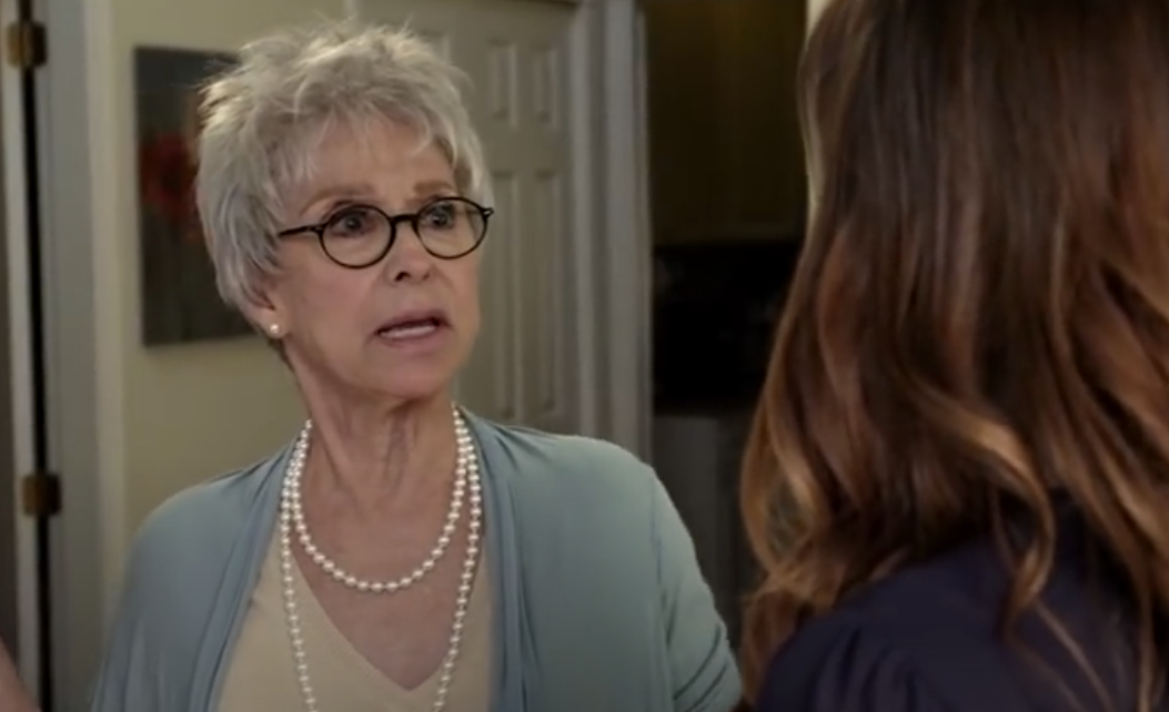 Rita Moreno in blue top