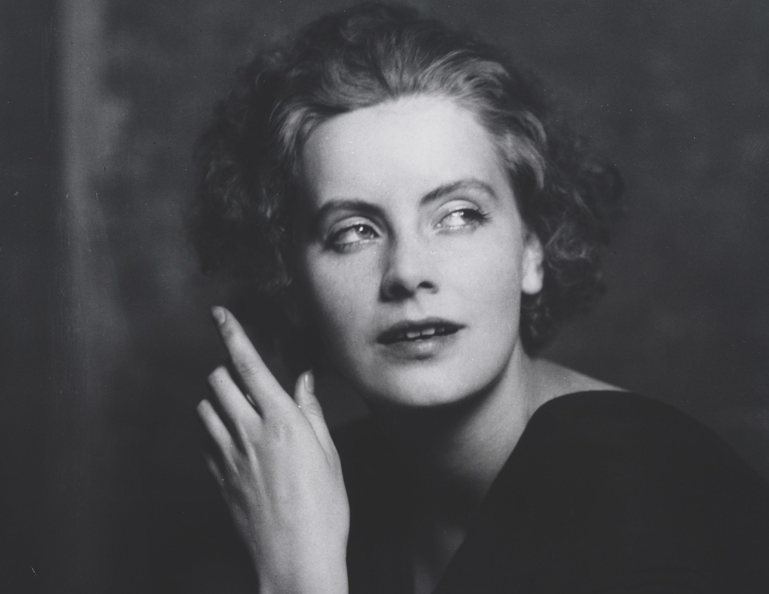 Portrait Photograph Of Greta Garbo