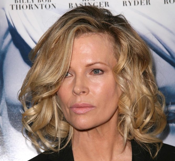Kim Basinger at the Los Angeles Premiere of 'The Informers'.