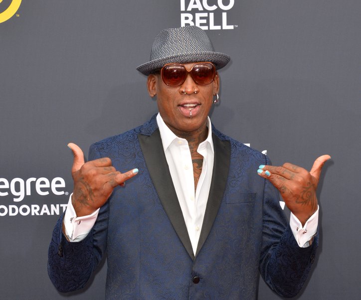 Dennis Rodman at the Comedy Central Roast