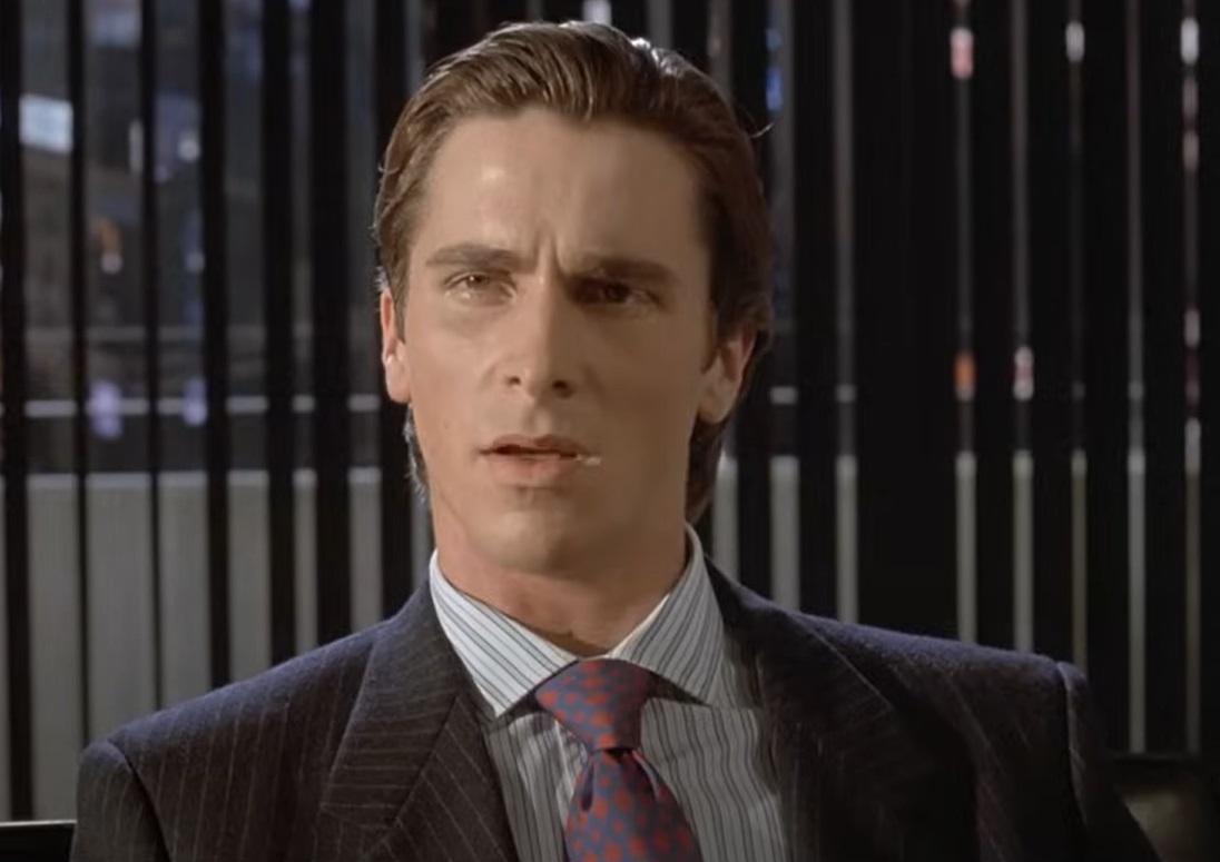 Screenshot from the movie American Psycho (2000)