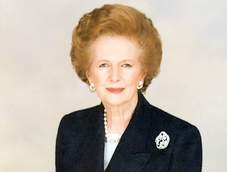 Portrait of Margaret Thatcher