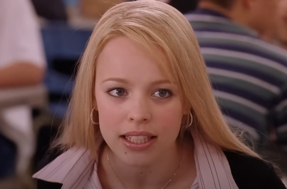 Screenshot from the movie Mean Girls (2004)