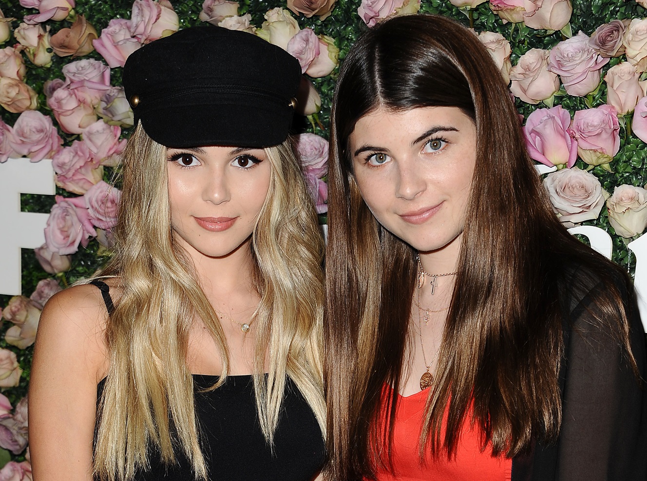 Olivia Jade Giannulli and Bella Giannulli attend Max Mara and Vanity Fair's celebration of Women In Film's Face of the Future Award  - 2017