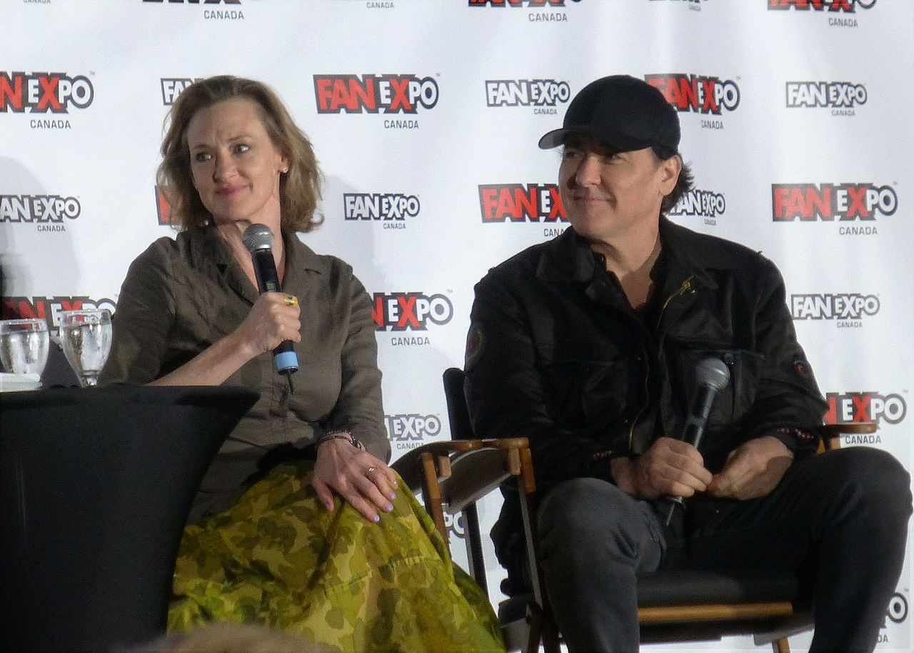 Joan and John Cusack at Fan Expo Canada - 2016