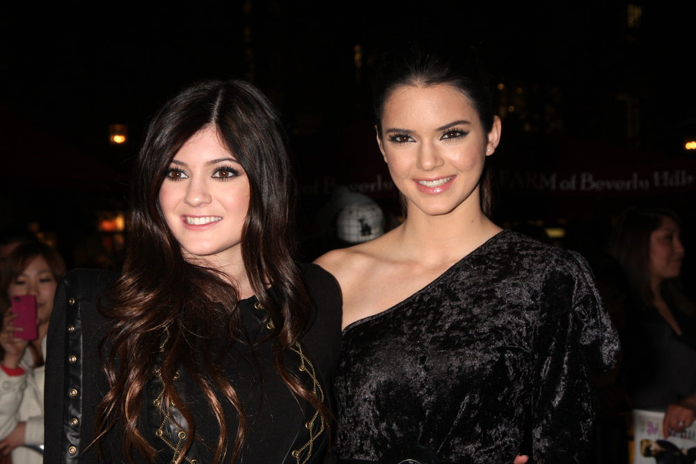 Kylie Jenner, Kendall Jenner arrives at the