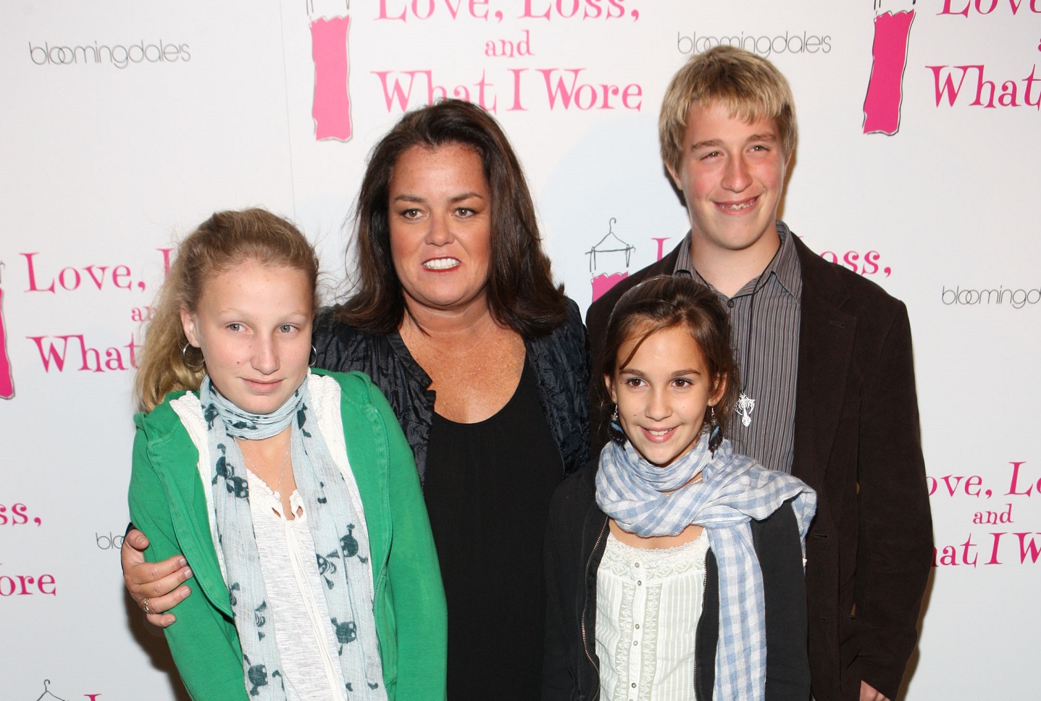 Actress Rosie O'Donnell and children attend the after party - 2009