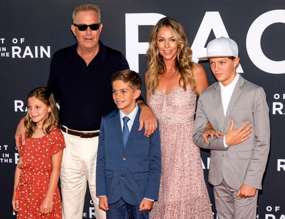 G A Costner, Kevin Costner, C W Costner, Christine Baumgartner and Hayes L Costner - 2019